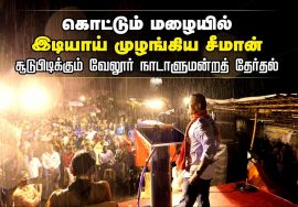 23-07-2019 வேலூர் | வேட்பாளர் அறிமுகப் பொதுக்கூட்டம் – சீமான் பரப்புரை |SeemanSpeechRain #Vellore