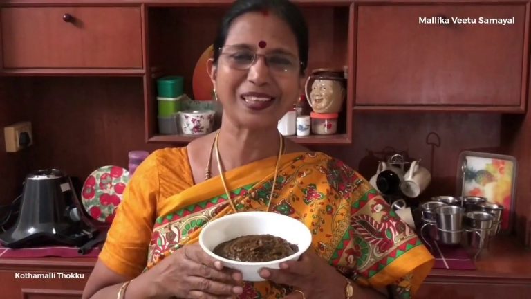 Kothamalli Thokku