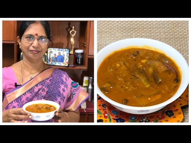 Kathirikkai Kaara Kulambu/ Vatral kuzhambu / கத்திரிக்காய் கார குழம்பு – நாவில் நீரூறும் சுவை
