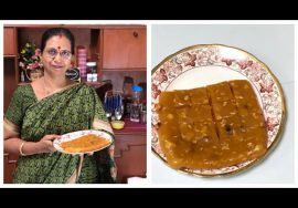 Bombay Halwa using Left over Gulab Jamun syrup/ special Halwa  with Nuts  / பாம்பே ஹல்வா