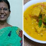 Vadai Kurma /Steamed vadai curry/ Protein rich gravy /வடை குருமா – Mallika Badrinath