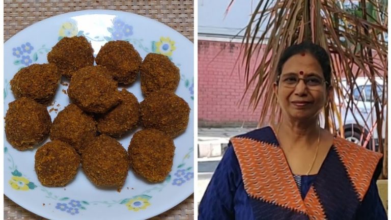 கொள்ளு உருண்டை /Horsegram Sesame balls/Protein rich Iron rich Calcium rich Sweet – Mallika Badrinath
