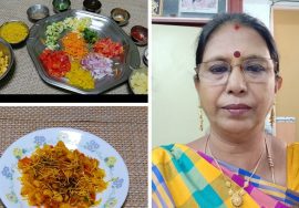 Sweetcorn chat/ Corn &Vegetable Chat / Salad – Healthy &Nutritious evening Snack – Mallika Badrinath