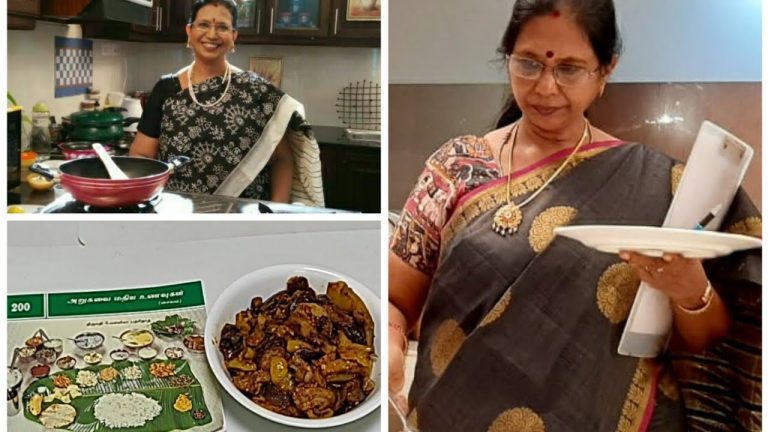 Brinjal Capsicum curry/ கத்திரிக்காய் கறி – சாதம் + சப்பாத்தியுடன் சாப்பிடலாம் – Mallika Badrinath
