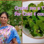 V log :Grand ma ‘sTips-Mint Kashayam & Toothpowder- சளி இருமலுக்கு புதினா கஷாயம் – Mallika Badrinath