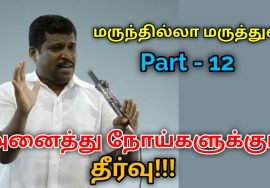 மருந்தில்லா மருத்துவம் கற்று கொள்ளுங்கள் Part – 12 | Healer baskar speech on marunthilla maruthuvam