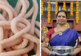 #Shorts 77 தீபாவளி பட்சணம் – முந்திரி தேன்குழல் / Cashewnut murukku