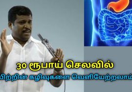 வயிற்றில் தேங்கி உள்ள கழிவுகளை வெளியேற்ற 30 ரூபாய் போதும் | Healer Baskar speech on stomach cleaning