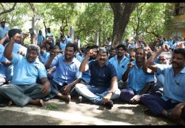 ? நேரலை: 21-05-2022 எம். ஆர். சி. நகர் | சென்னை பெருநகர துப்புரவு தொழிலாளர் போராட்டத்தில் சீமான்