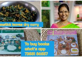 Drumstick leaves curry / சுவையான முருங்கைக்காய், முருங்கை  கீரை கறி – Mallika Badrinath