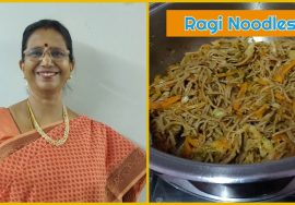 #Shorts147:Ragi vegetablenoodles / சேஷ்வன் சாஸில் ராகிநூடுல்ஸ் / Spicy RagiNoodles-Mallika Badrinath