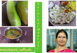#Shorts163 : Suraikkai masiyal / Bottlegourd Mango Masiyal / சுரைக்காய்  மசியல் – SouthIndian Lunch