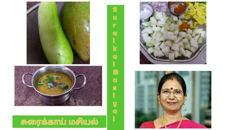 #Shorts163 : Suraikkai masiyal / Bottlegourd Mango Masiyal / சுரைக்காய்  மசியல் – SouthIndian Lunch