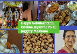 #Shorts163:Gokulashtami /Sri Jayanthi Special – Jaggery Phool Makkana வெல்ல தாமரை விதை பொரி(மக்கானா)