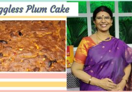 Christmas special-Plum cake-No egg,  No White Sugar&Rum Step by step with Tips -MallikaBadrinath