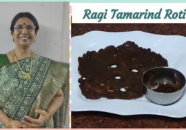 Ragi Tamarind  roti / கேழ்வரகு புளி ரொட்டி – Small Millet Roti /Soft Roti- Calcium & Iron Rich