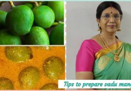 #Shorts228 : வடுமாங்காயை இப்படியும் செய்யலாம்/ Vadu Mangai / Mavadu – Tips – Mallika Badrinath