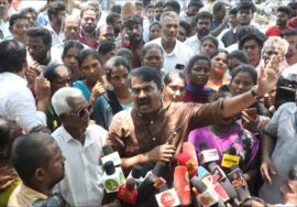 25-05-2023 குன்றத்தூர் கரைமா நகரில் வீடுகள் இடிப்பு: பாதிக்கப்பட்ட மக்களுடன் சீமான் சந்திப்பு