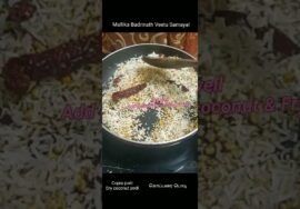 #Shorts 326 : Copra Podi – Dry coconut Rice Mix  – கொப்பரை பொடி