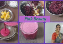 #Shorts370 – Healthy Mocktail -Pink Beauty இரத்த சோகை வராமல் தடுக்கும் மாக்டெயில்|Mallika Badrinath