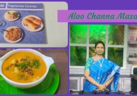 Aloo Channa Masala | Mallika Badrinath Recipe | ஆலூ சன்னா|