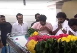 🔴நேரலை 22-09-2025 ராதிகா சரத்குமார் தாயார் கீதா ராதா மறைவு – இறுதி வணக்க நிகழ்வில் சீமான் பங்கேற்பு