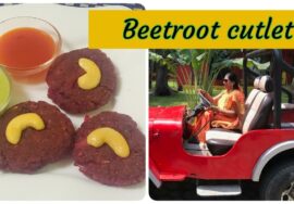 Beetroot cutlet / பீட்ரூட் கட்லெட் செய்வது சுலபம்/ Mallika Badrinath recipe