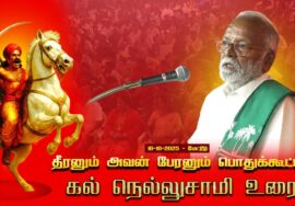 18-10-2025 | கல் நெல்லுசாமி உரை | தீரனும் அவன் பேரனும் பொதுக்கூட்டம் #மேட்டூர் | சீமான் எழுச்சியுரை