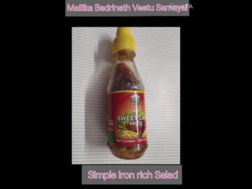 Iron rich Salad